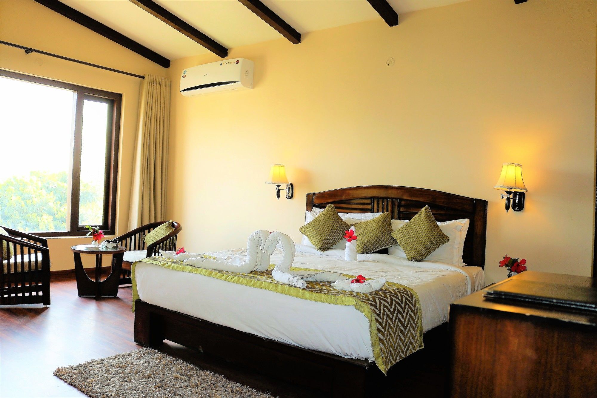 Palette Alaya Resort, Corbett Nainital Buitenkant foto