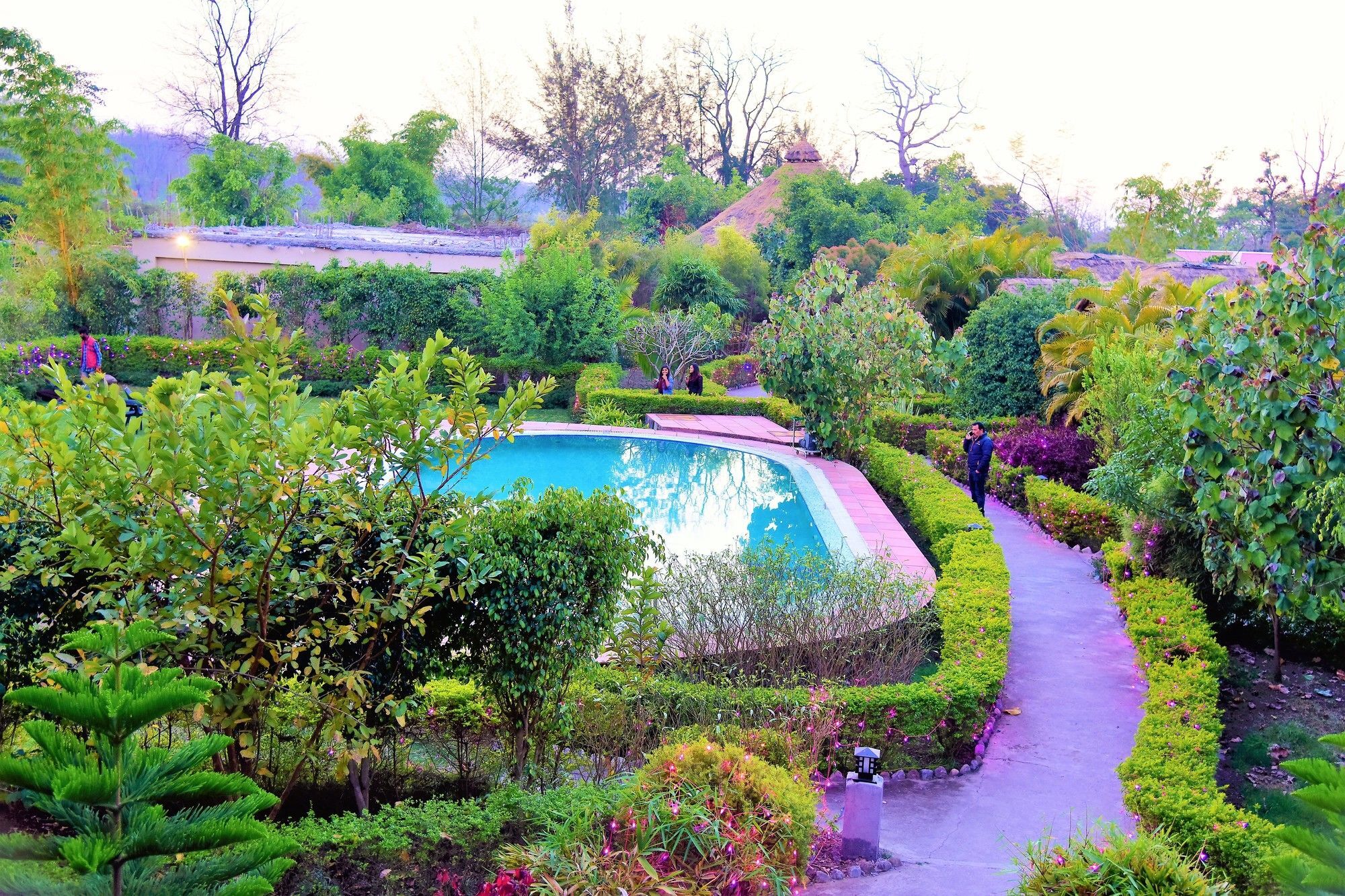 Palette Alaya Resort, Corbett Nainital Buitenkant foto